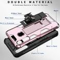 thumbnail image 3 of for Samsung Galaxy A20 Case A20 Phone Case with Screen Protector Dual Layer Soft Flexible TPU Hard Shell Military Grade Full-Body Rugged with Kickstand Car Mount Protective Cover Cases (Pink), 3 of 6