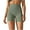 Army Green, variant on Uaswgudfs Contoured High-Waisted Yoga Shorts - Seamless Women's Activewear for Gym Workouts & Athletic Performance Navy XS
