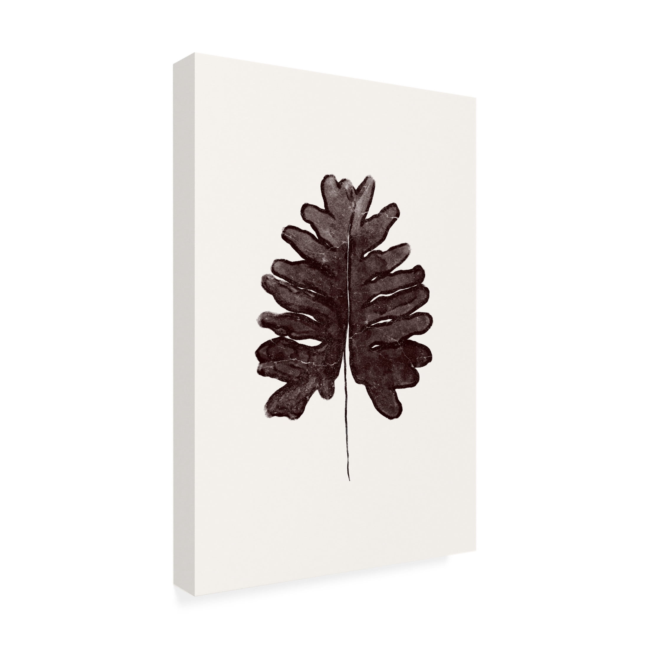Canvas Wall Art - Yuyu Pont 'Tropical Leaf III' Wall Art for Living Room, Bedroom, or Office Décor by Trademark Fine Art - 16 x 24 Inches