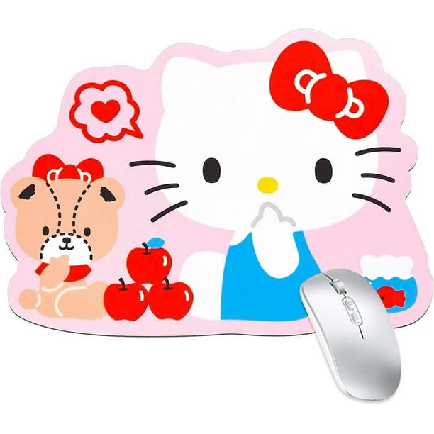 Cute Mouse Pad, Anime Mouse Pad Kawaii Mouse Pad for Women Girls and Kids Computer Laptop Mouse - Pad (H)
