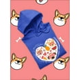 thumbnail image 3 of Valentine's Day Pets Love Hoodie Women -Image by Shutterstock, Female Large, 3 of 4