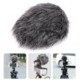 thumbnail image 2 of Fyydes Windshield Wind Muff,Windscreen Fur for Mic,Universal Microphone Windscreen Fur Soft Windshield Wind Muff for BOYA BY‑MM1 Mic, 2 of 8