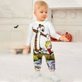 thumbnail image 3 of Calvin And Hobbes Baby Onesie Romper Footless Infant Long Sleeve Jumpsuit for Boys Girls, 3 of 8
