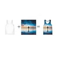 thumbnail image 2 of FEMSCIL Men's Tank Top Summer Customized 3D Printing Tank Top Sports Sleeveless Round Neck T-shirt DIY Tank Top/Shirt, 2 of 5