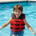 thumbnail image 6 of Flotation Jacket,High Buoyancy Oxford Fabric Safety Vest With Quick Release Buckles,Water Resistant Floating Gilet For Fishing Swimming Car Emergency(Red), 6 of 6
