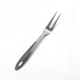 thumbnail image 1 of 2 tenedores para servir, tenedor para carne de dos púas, herramienta de cocina de acero inoxidable con pulido de espejo, apto para lavavajillas, 9,44 pulgadas, plateado, 1 of 5