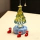 thumbnail image 4 of Adornos navideños, adornos navideños, regalos navideños Árbol de Navidad de vidrio hecho a mano Árbol de Navidad de vidrio Artesanías de vidrio Decoración navideña Regalos A Decoraciones, 4 of 9