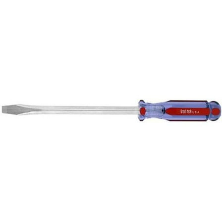 Great Neck 73044 0.375 x 8 in. Slotted Square Shank Screwdriver