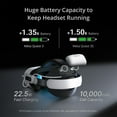 thumbnail image 3 of BOBOVR E3 Pro Battery Strap + G3 Plus Accessories Combo for Meta Quest 3/3S, 3 of 9