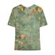 thumbnail image 4 of Fiudx Ofertas Flash Del Día Camiseta Holgada Informal con Estampado para Mujer, Tops de Manga Corta con Cuello de Muñeca, Blusa Bonita y de Lino, 4 of 5