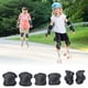 thumbnail image 5 of Naiovety 6 unids/set de equipo de protección para patinaje, bicicleta, monopatín, patín de hielo, Protector de rodilla para bicicleta, Ropa Deportiva, Zapatos Negro, 5 of 6
