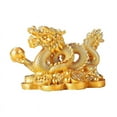 thumbnail image 2 of SIHUA 2024 Feng Shui Dragon Statue Good Luck New Year Dragon Sculpture for Home Office, 2 of 10