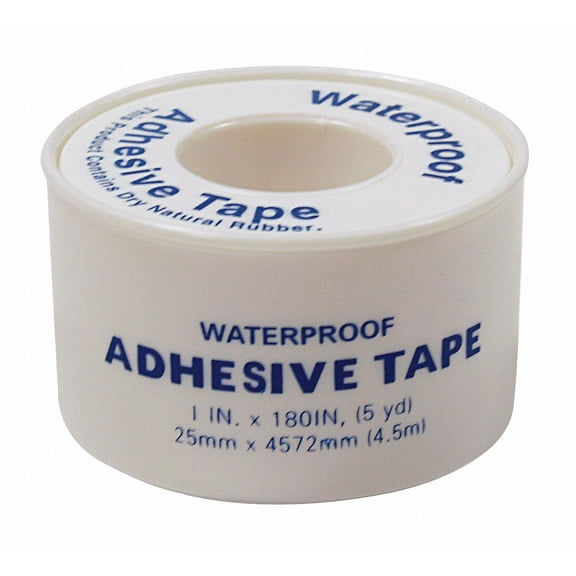 Medique Adhesive Tape,White,1 In. W,5 yd. L  621LS