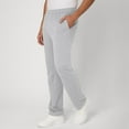 thumbnail image 2 of Hanes Men's Pants, Cotton Knit Jersey Light Steel S, 2 of 6