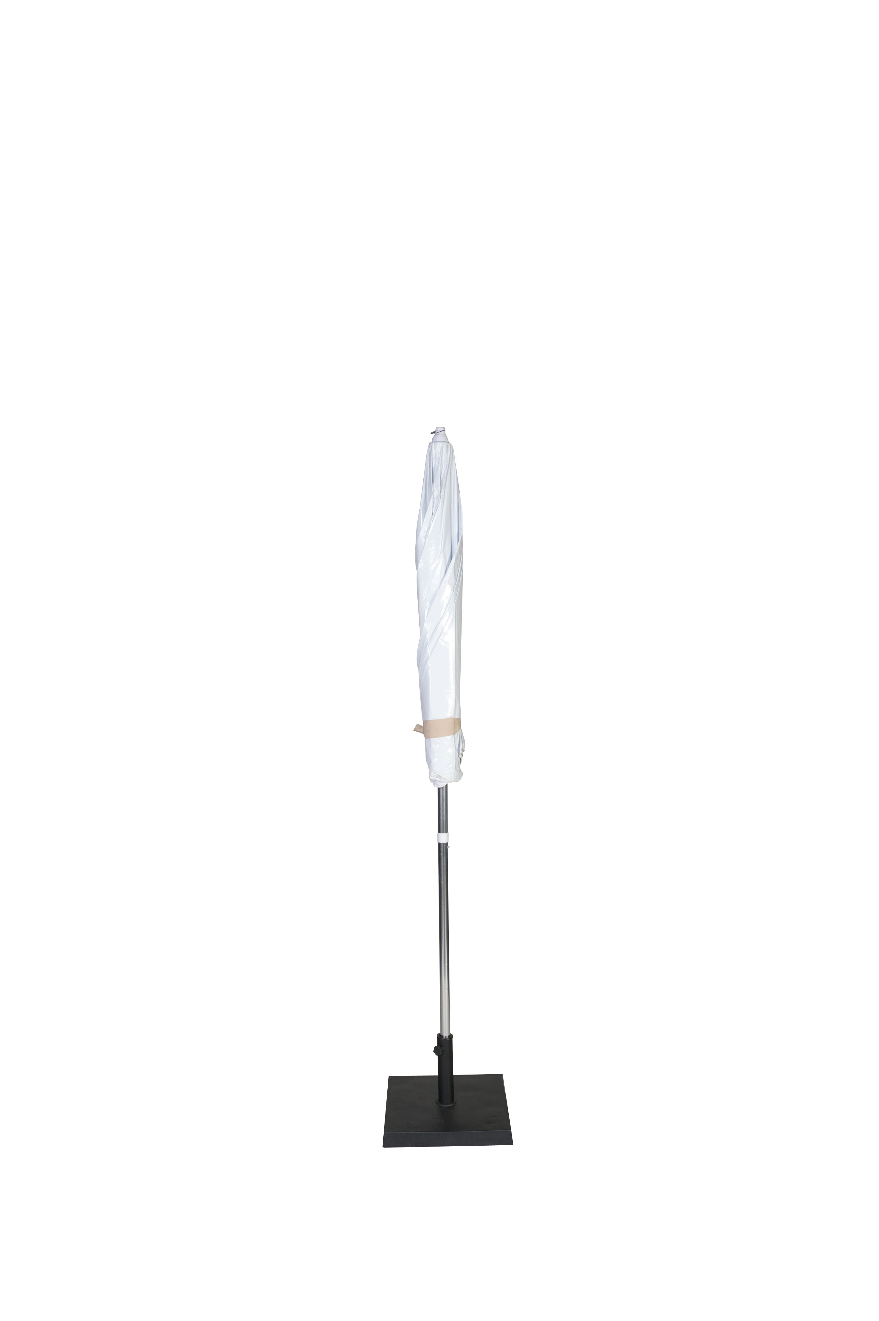 Umbrella - Rhino 7' White Vinyl Top Aluminum Pole