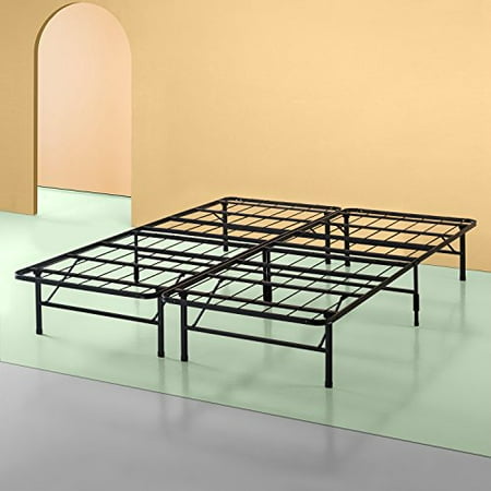Zinus Shawn 14 Inch Smartbase Mattress Foundation Platform Bed Frame Box Spring Replacement Quiet Noise Free Maximum Under Storage Cal