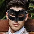 thumbnail image 5 of Máscaras venecianas liwang de 8 piezas para hombres con bandas de goma para carnaval, 5 of 5