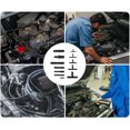 thumbnail image 3 of 113Pcs Vacuum Connector Kit, Barbed Fittings Line Assortment, 12 Sizes Automotive Tubing Tee Connectors, 3 of 5