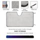 thumbnail image 3 of Kylian Mbappé Parasol para Parabrisas Delantero Protector Plegable, Visera Solar para Auto Bloquea Rayos UV Mantiene tu Vehículo Fresco 130cm*70cm, 3 of 6