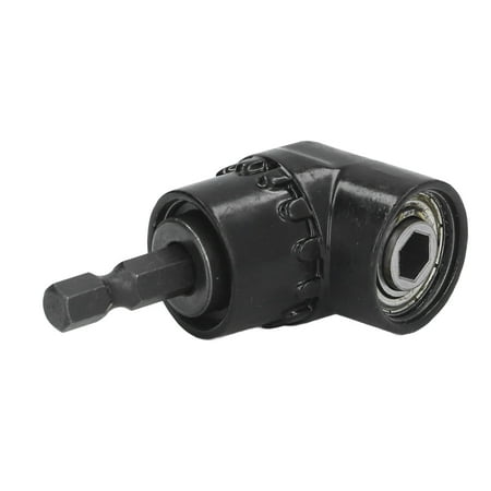 

Right Angle Drill Adapter Angled Bit Holder Attachment 1/4in Hex Shank Accessory