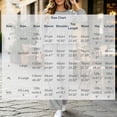thumbnail image 4 of DYTTDG Women's Plaid Print 2-Piece Outfit Set | Long-Sleeve Crew-Neck Ruffle-Hem Top & Elastic Drawstring-Waist Pocket Wide-Leg Pants for Daily Casual Wear, 4 of 8