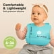 thumbnail image 3 of Recogedor de alimentos Baby Bibs KeaBabies, de silicona, impermeable, paquete de 2, 3 of 9