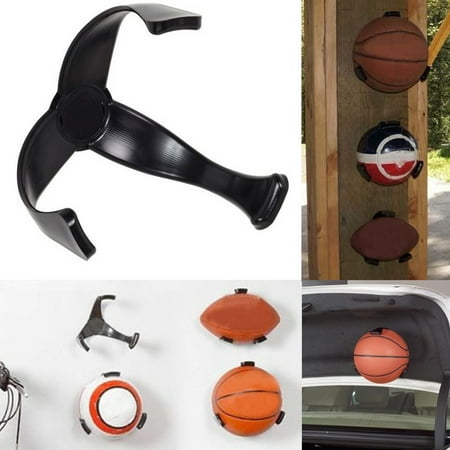 Moaere Rugby Bracket Basketball Hook Soccer Ball Claw Sports Wall Mount Holder for Basketball