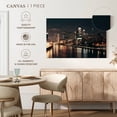 thumbnail image 5 of Elephant Stock Philadelphia Night Skyline Wall Art - Horizontal Canvas Wall Art - Living Room Wall Decor - Places Canvas - Orange And Beige Decor - 48" x 32", 5 of 8