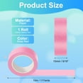 thumbnail image 2 of Uxcell Colored Masking Tape 9/16" x 11 Yards Color Code Labeling Tape Rose Red, 2 of 6