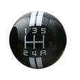 thumbnail image 1 of BUYISI Stylish And Functional Gear Shift Knob For Manual Transmission Various Colors 5 Black + White, 1 of 1