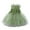 Green, variant on TBWNWG Girls Fashion Festival Christening Dress Sleeveless Bowknot Mesh Elegant Party Gown,Sizes 3-6 Months