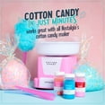 thumbnail image 6 of Nostalgia Cotton Candy Party Kit, 7 oz Cotton Candy Sugars with Reusable Cones and Twist Ties, 3-Pack, 6 of 6