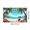 1A, variant on Decorative Design Tropical Beach Theme Coconut Drink Hibiscus Flowers Banner for Summer Party Beach Holiday Outdoor Decor