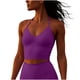 thumbnail image 2 of RKSTN Women's Halter Open Back Gym Yoga Tank Tops Oversized V Neck Moisture Wicking Quickly Dry Fitness Athletic Cmaislove Tank Womens Casual Solid Regular Fits Breathable Running Sport Cami Shirt, 2 of 7