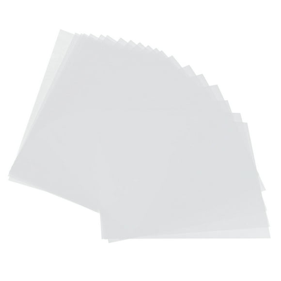 Papier d'Art Rétractable, 20 Pcs Feuilles Rétractables en Plastique Fiable et Durable