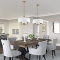 thumbnail image 6 of 41773-01 Livex Lighting Edinburgh - 3 Light Pendant In Transitional Style-14 Inches Tall and 16 Inches Wide-Antique Brass Finish    -Traditional, 6 of 10