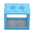 thumbnail image 1 of Portable Small Betta Fish , Transparent Acrylic with Exquisite Workmanship for , Reptile, Shrimp, 1 of 5