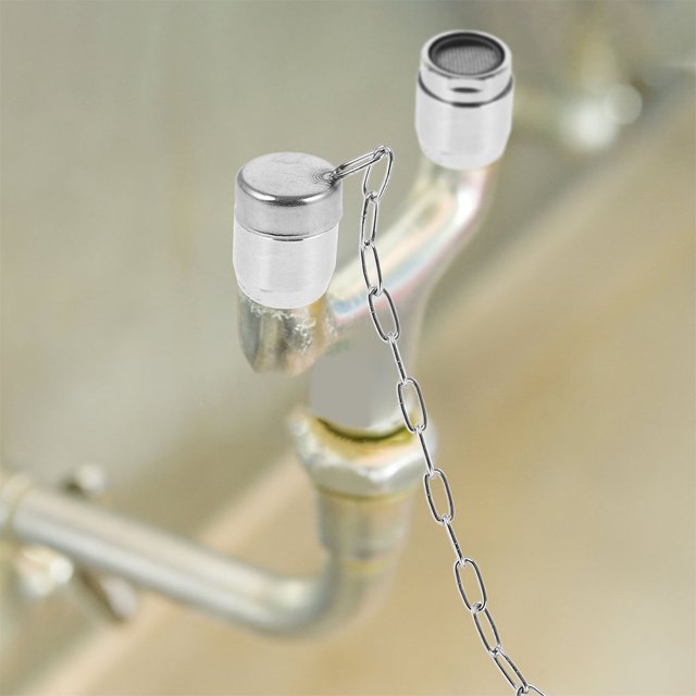 WEUVEB 2Ud Accesorio Para Lavador Ocular Con Material Inoxidable Plateado