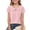 Pinks, variant on Summer Doll Collar T-Shirt for Girl, Classic Pullover Short Sleeve Tops Soft Comfy Summer Daily Casual Tee 5-6 Years