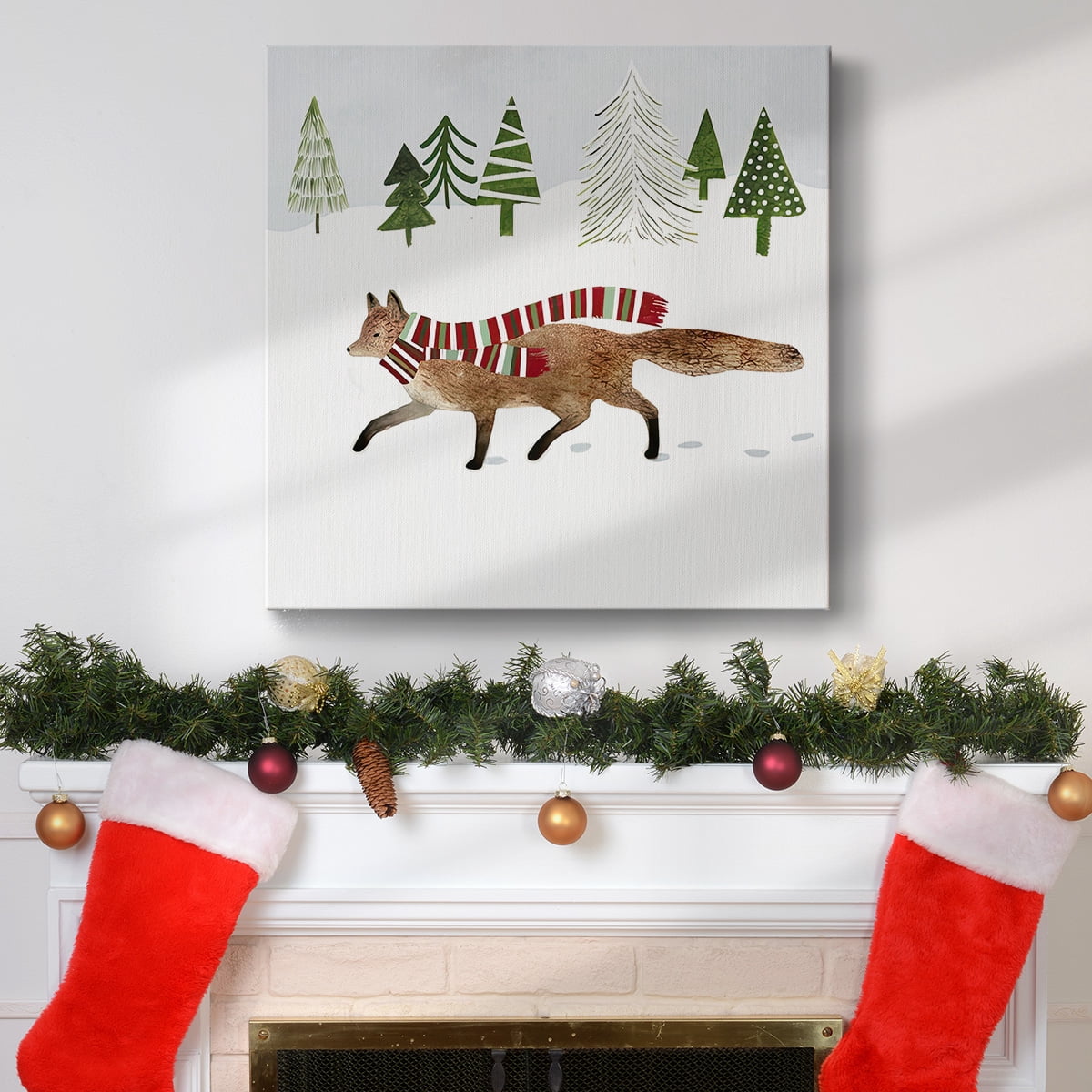 Woodland Christmas II- Gallery Wrapped Canvas