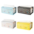 thumbnail image 3 of xinxixnxx Iron Box Napkin Paper Box Box Cover Container for Car Home Office Desktop White, 3 of 6