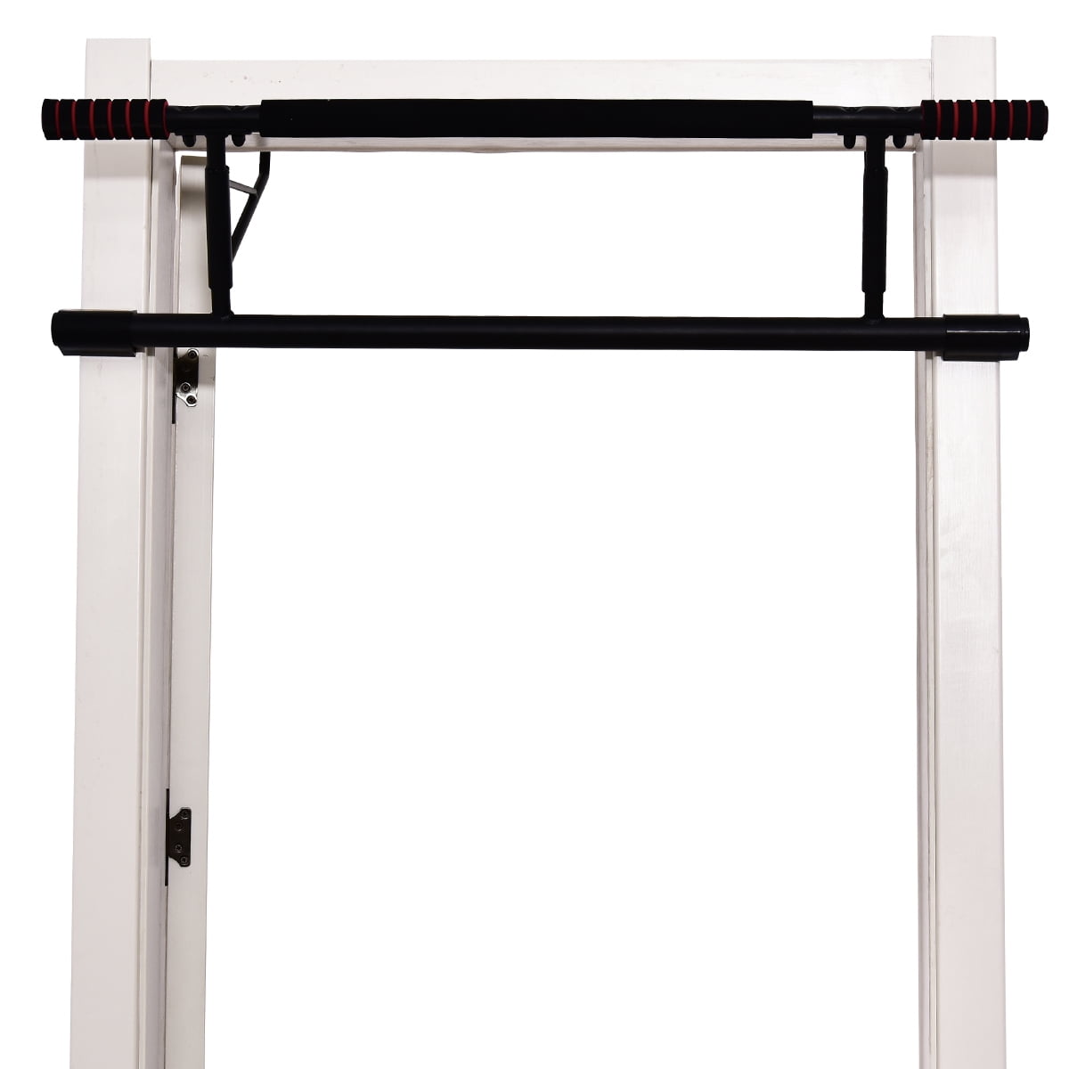 Fitness PullUp Bar, Adjustable MultiPurpose Doorway PullUp Bar