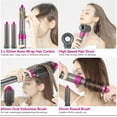 thumbnail image 3 of Hair Dryer Brush 5 in 1 One Step Professional Hot Air Brush Set for Fast Drying, Curling Drying, Straightening Combing, Hair Styler [Ceramic Coating] [Negative Ion] 110000 RPM, 3 of 7