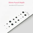 thumbnail image 7 of tenwin Handheld One-Hole Punch Single Hole Puncher Heavy Duty 8 Sheet Capacity for Binder Notebook Craft Paper Greeting Cards Scrapbook, 7 of 7
