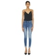 thumbnail image 2 of Kancan - Women's Mid Rise Distressed Ankle Skinny Jeans - kc7274st, 2 of 11