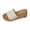 Beige Wedges Shoes for Women, variant on Hopeusnice Women's Wedges Shoes Non-Slip Breathable Open Toe Trendy Wedge Heel Eva Materials Summer Shoes Soft Roman Flexible Walking Shoes Beige 39