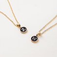 thumbnail image 2 of Womens Jewelry Name Initials 26 Letters Pendant Necklace Enamel A-Z Alphabet Necklaces Girls Birthday Gifts Jewelry Accessories, 2 of 5