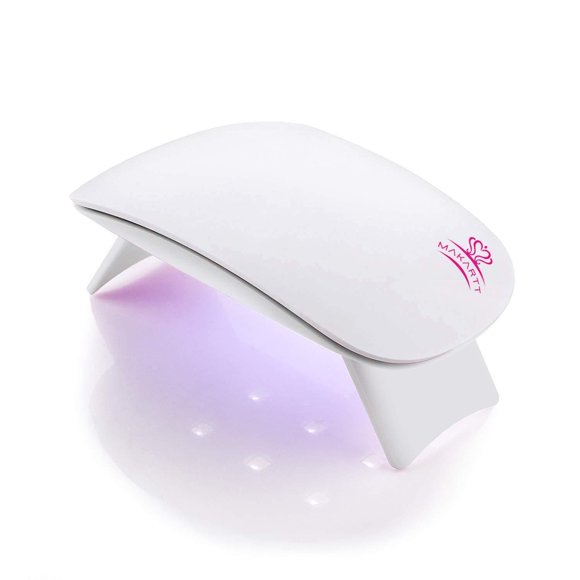 Makartt 6W LED UV Nail Lamp White C-01