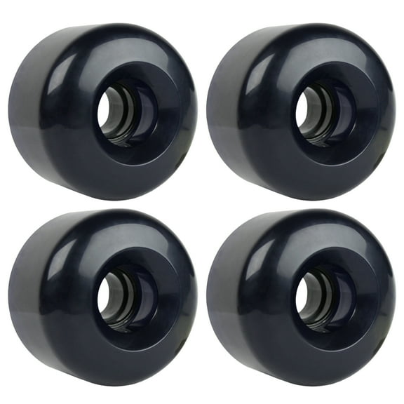 LONGBOARD CRUISER WHEELS SET 70mm x 46mm 83A 276C Blue Clear