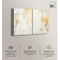 thumbnail image 2 of Golden Luxe Abstract Duo Set Acrylic Neutral Abstract Art by Art Remedy, Ready to Hang, 30 x 45, 2 of 6